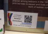 LGBTI Rainbow Connections - QR code label